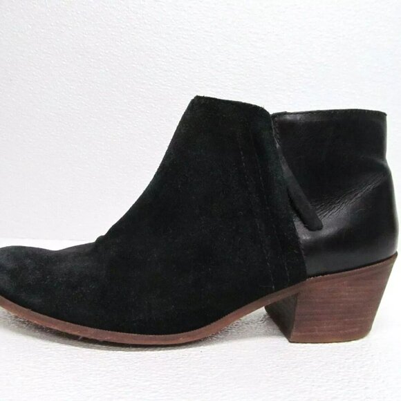 Madewell The Cait Boot Suede Leather Ankle Boot Size 11 - Picture 2 of 9